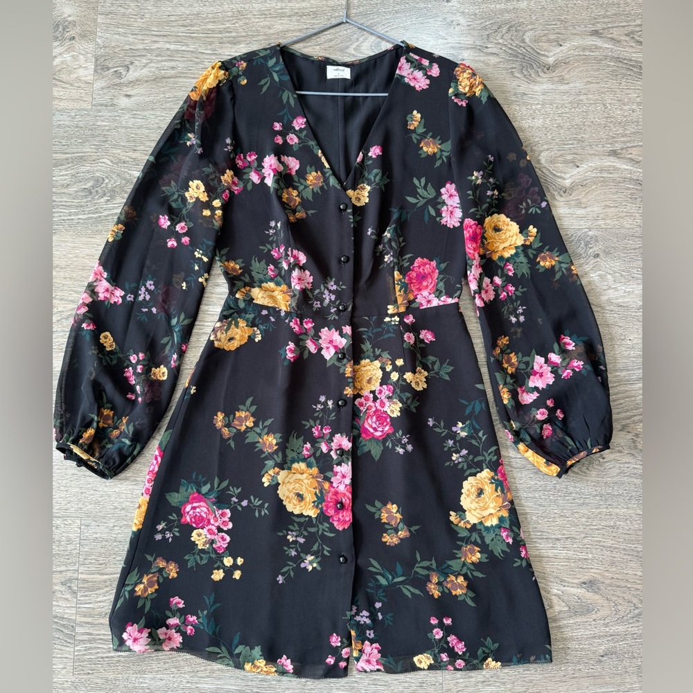 Aritzia Wilfred Floral Dress - XS